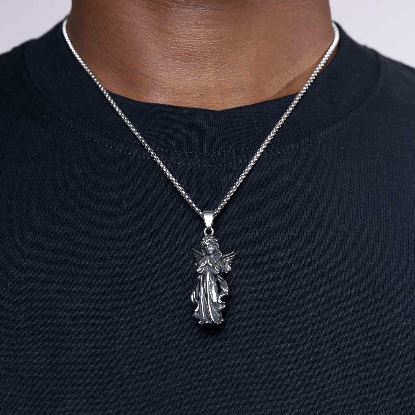 Angel pendant & chain.