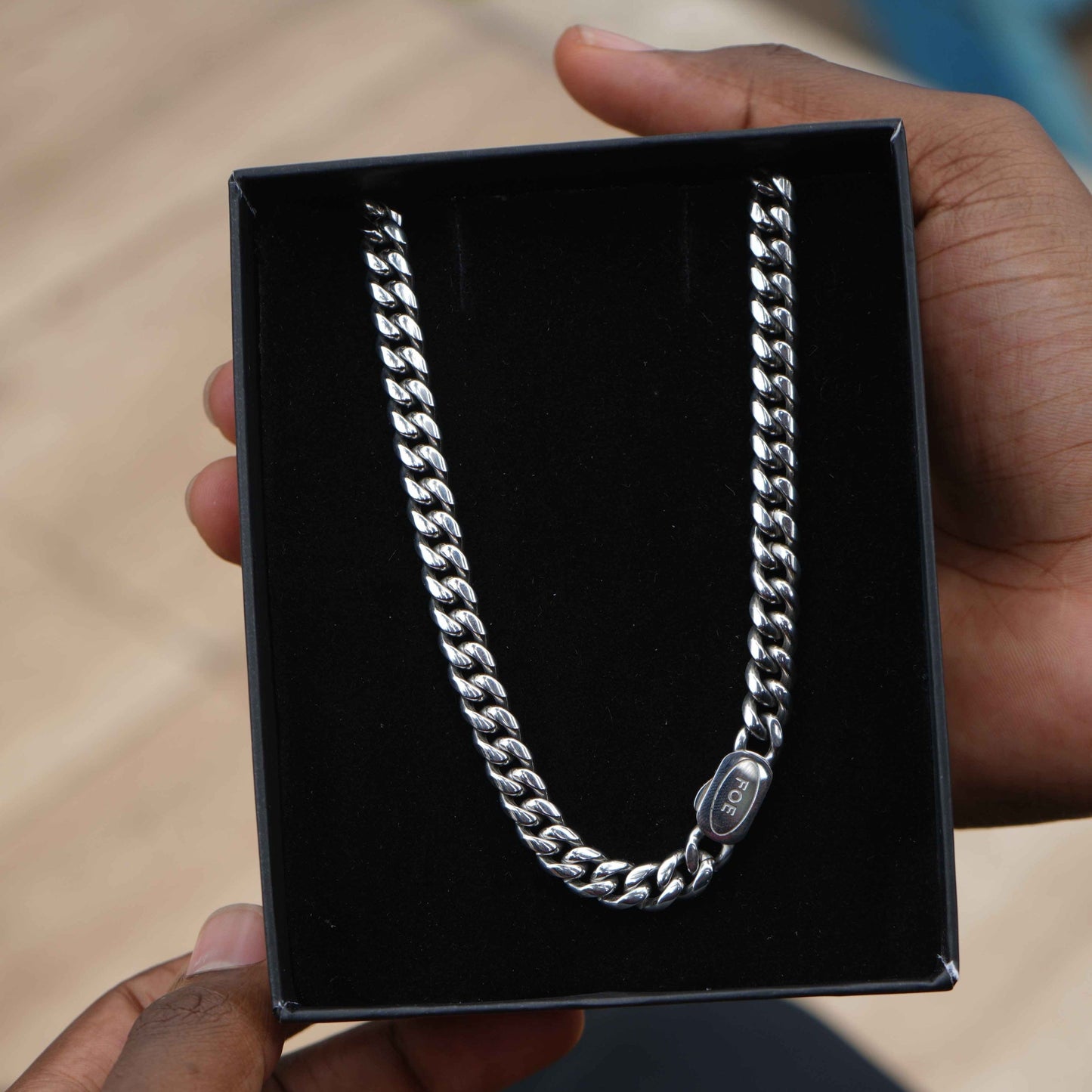 Cuban (Silver) 8mm