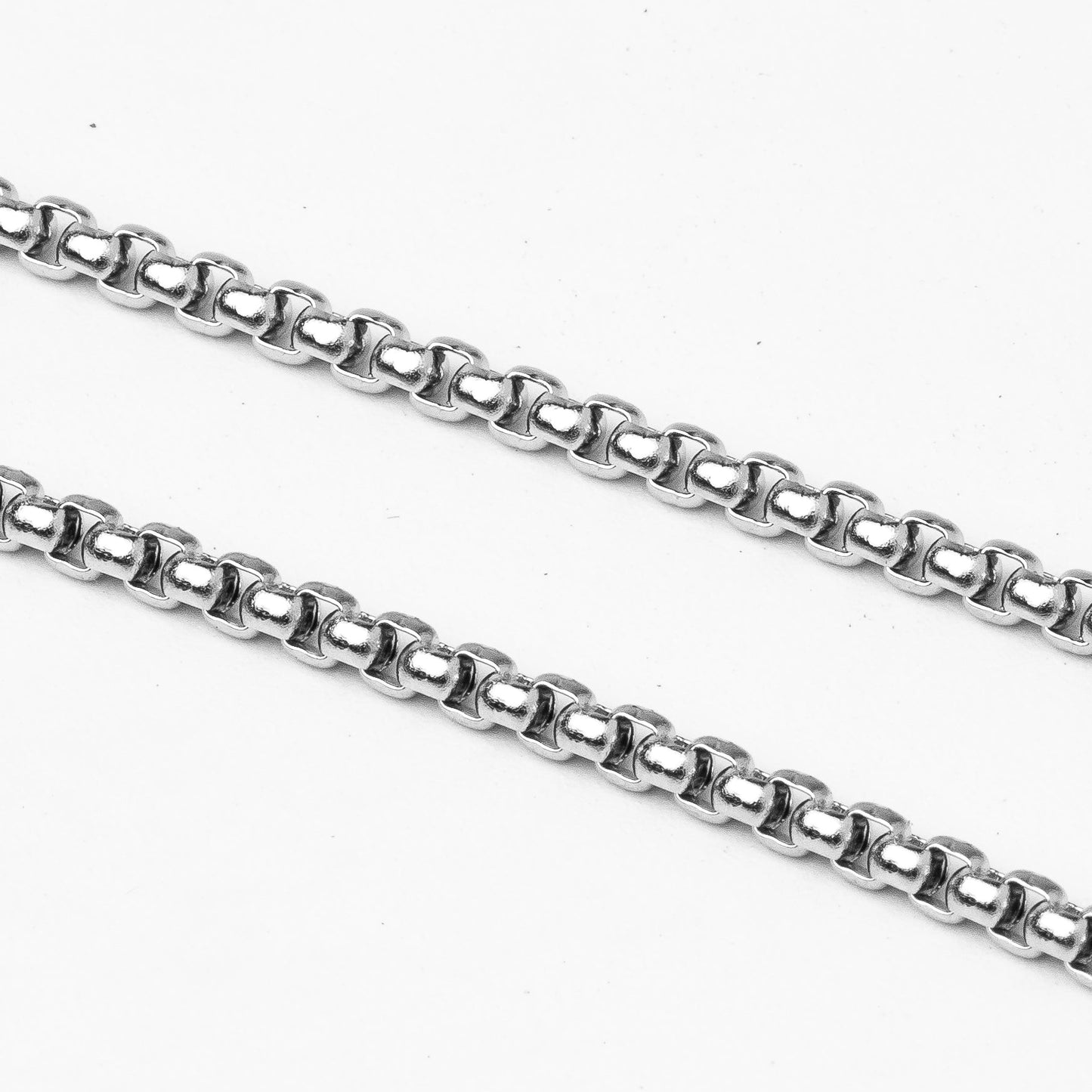 Box bracelet (Silver) 3mm