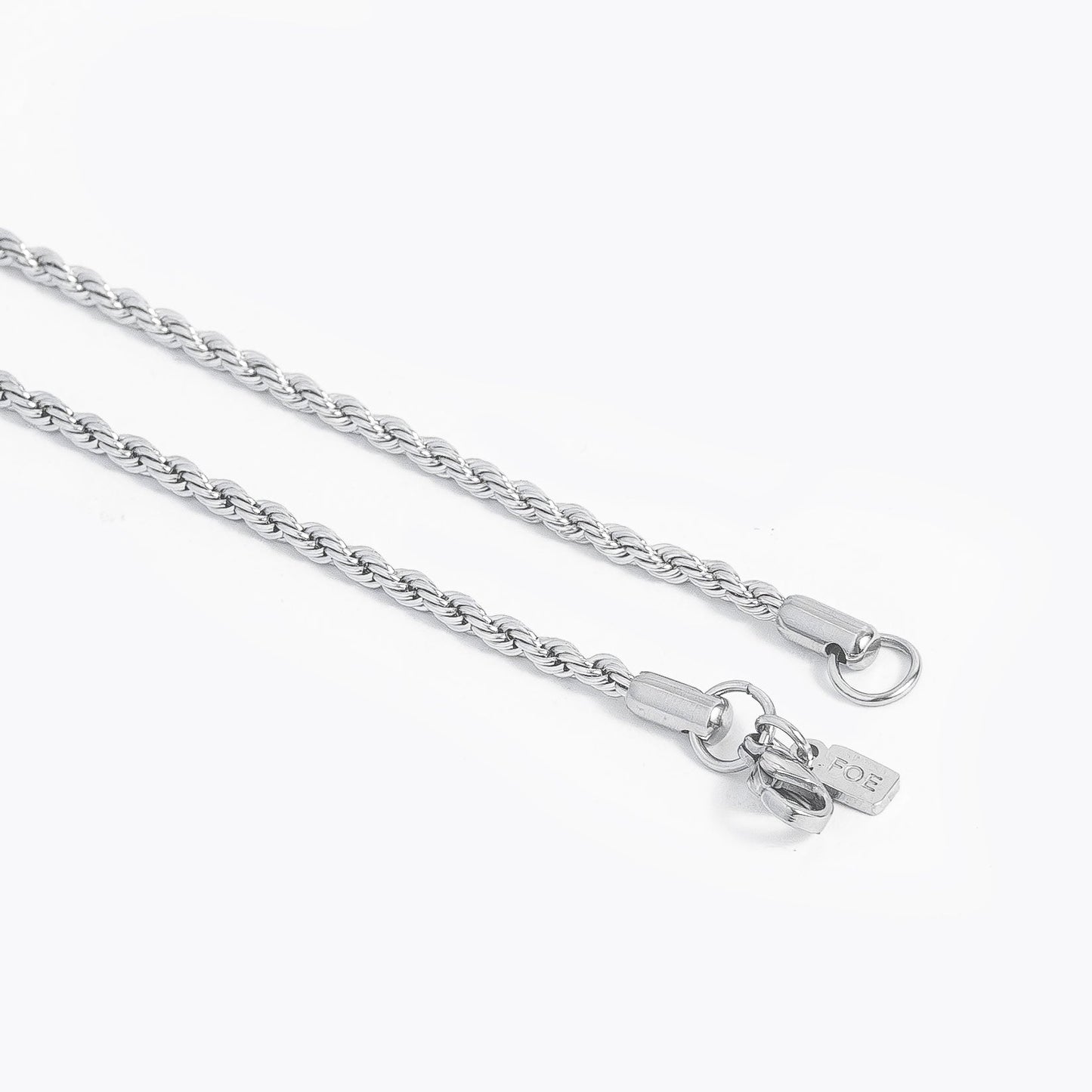 Rope bracelet (Silver) 3mm