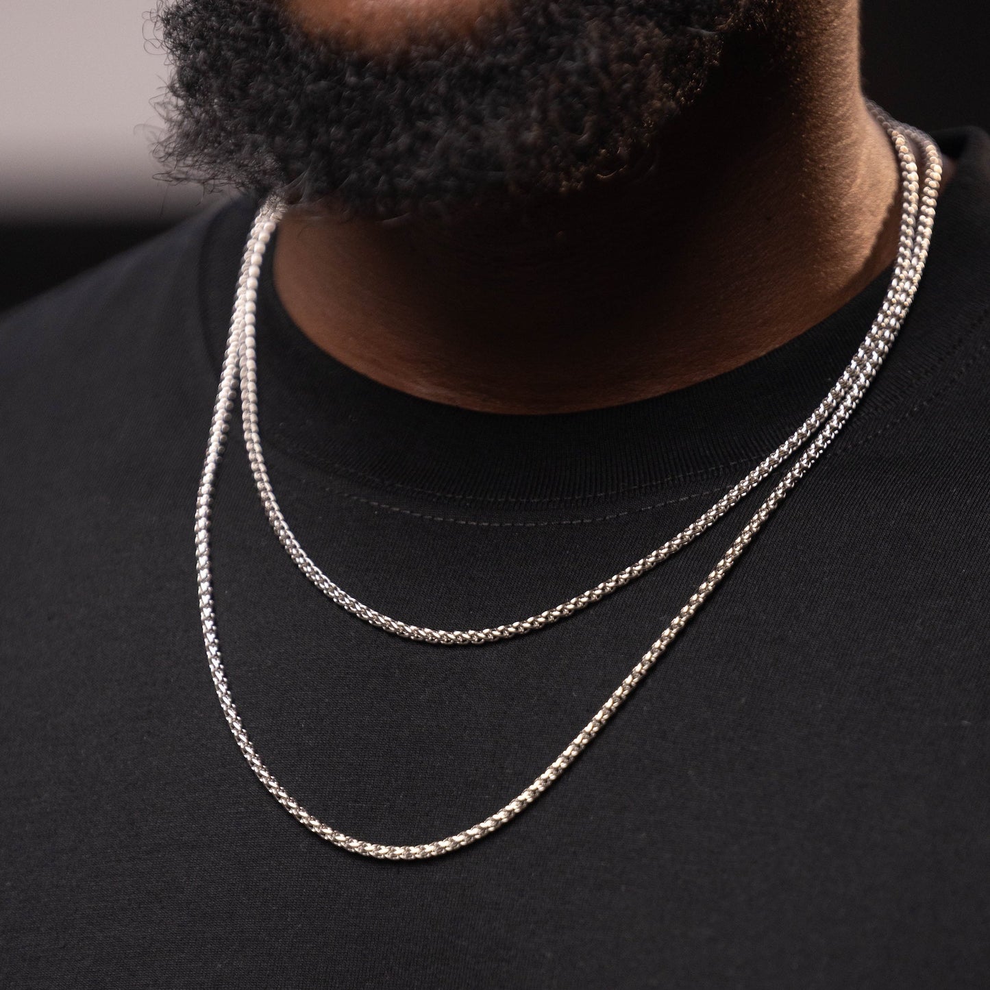 Wheat chain (Silver) 3mm