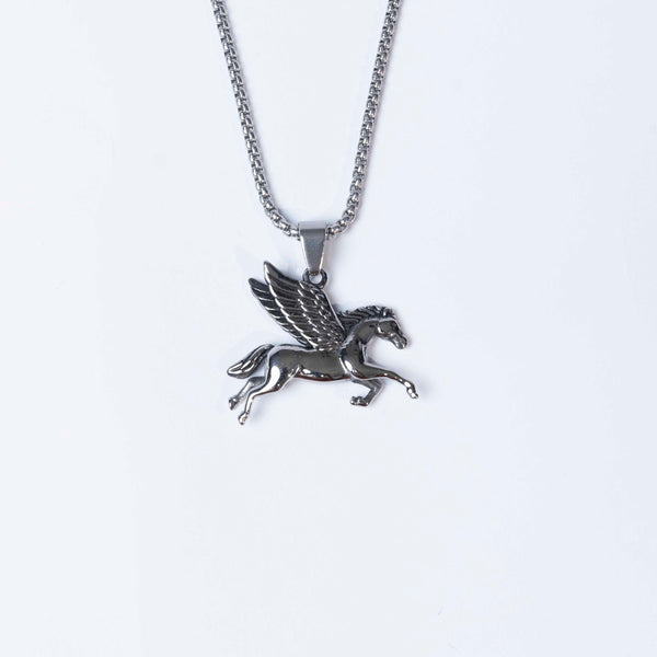 Pegasus pendant & chain.