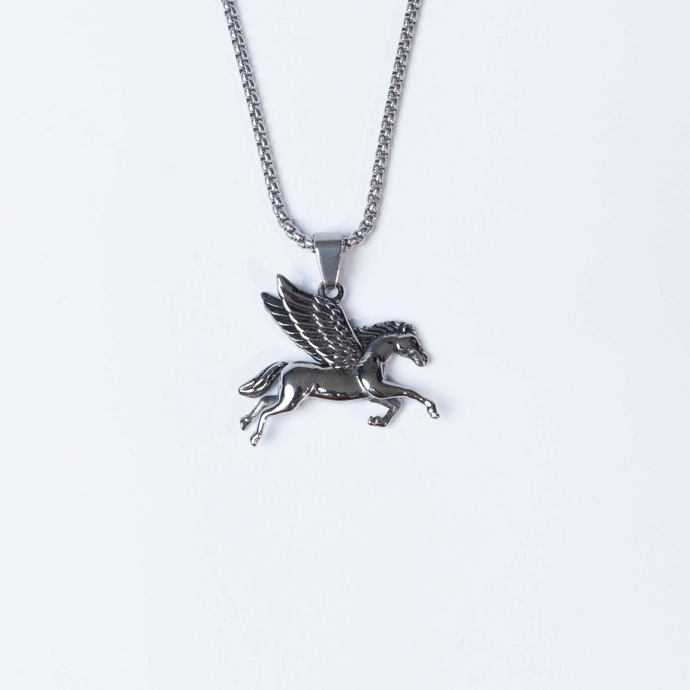 Elixir Chain Pegasus pendant & chain. – Fountain of Elixir