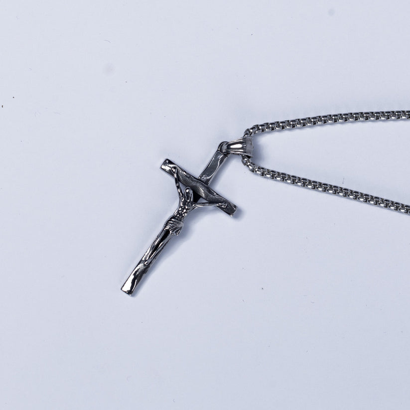 Crucifix pendant & chain. – Fountain of Elixir