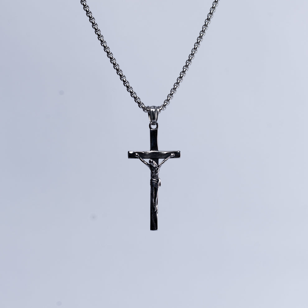 Elixir Chain Crucifix pendant & chain. – Fountain of Elixir