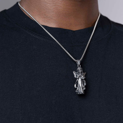 Angel pendant & chain.