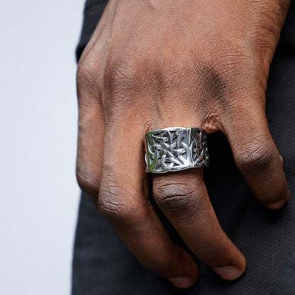 Celtic knot ring