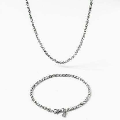 Wheat 3mm set(Silver)