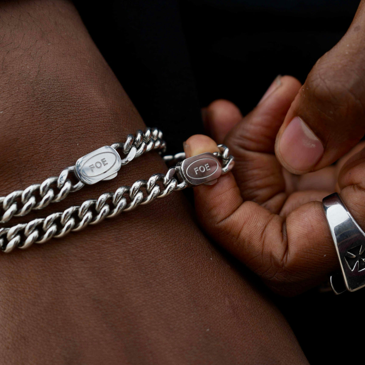Cuban Bracelet (Silver) 8mm