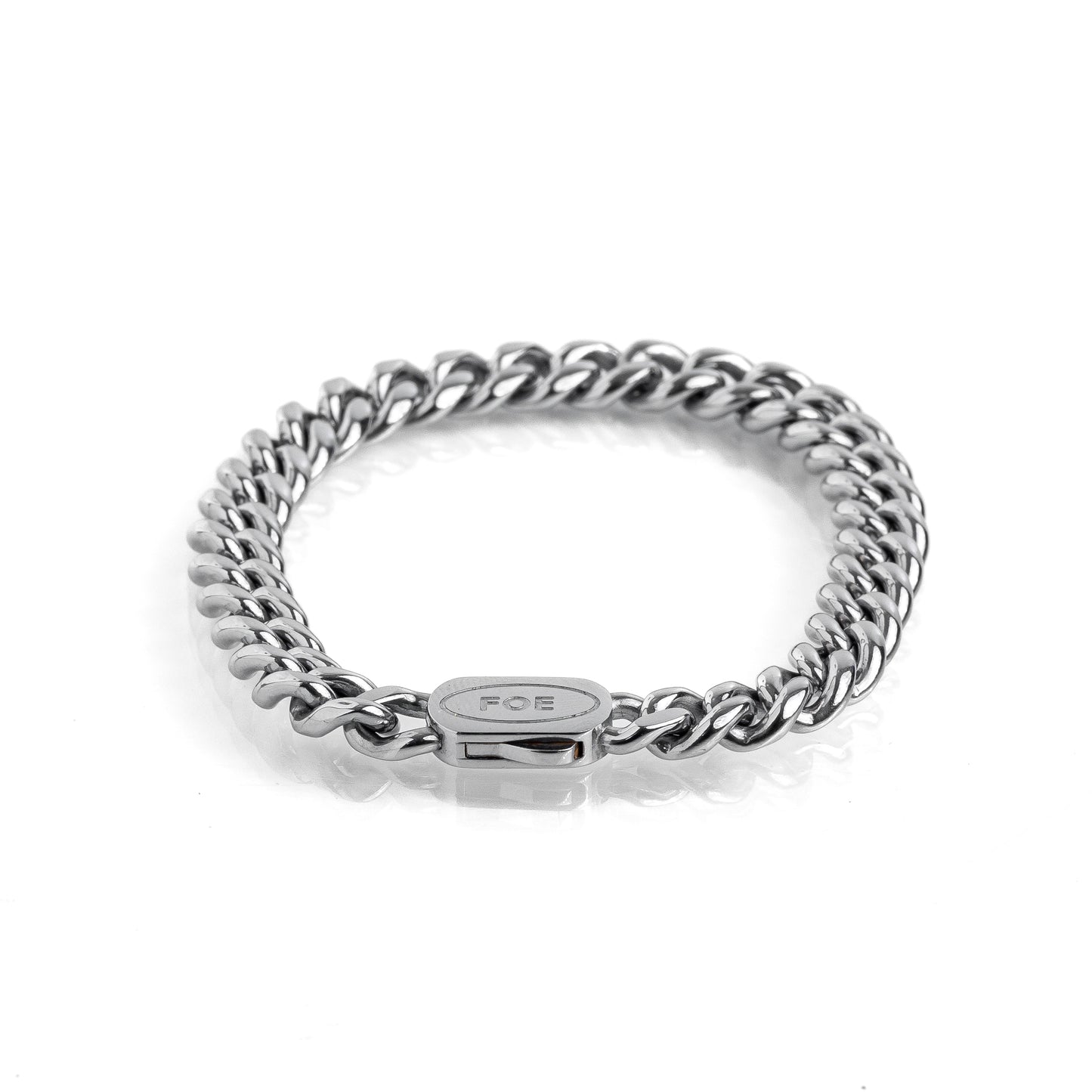 Cuban Bracelet (Silver) 8mm