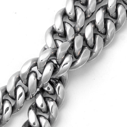 Cuban Bracelet (Silver) 8mm