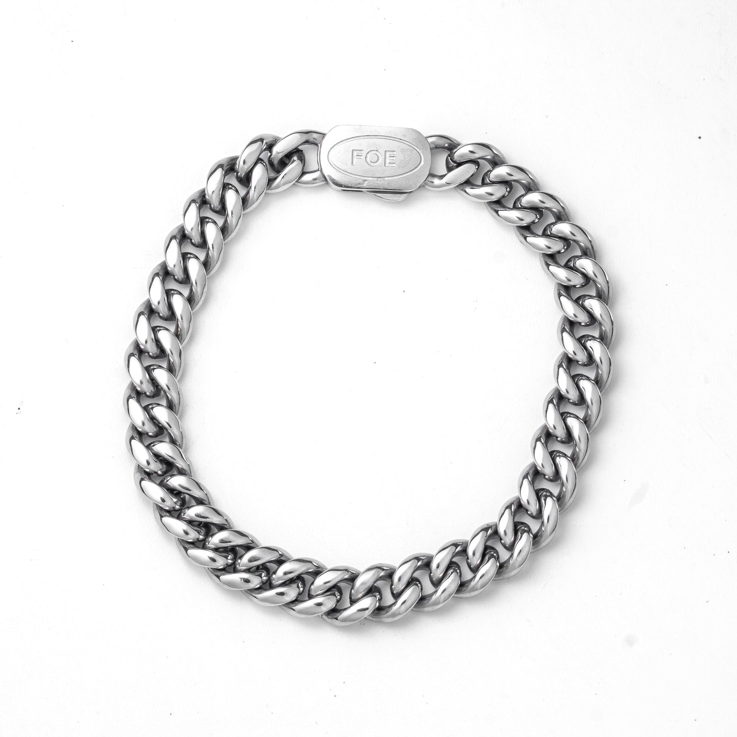 Cuban Bracelet (Silver) 8mm