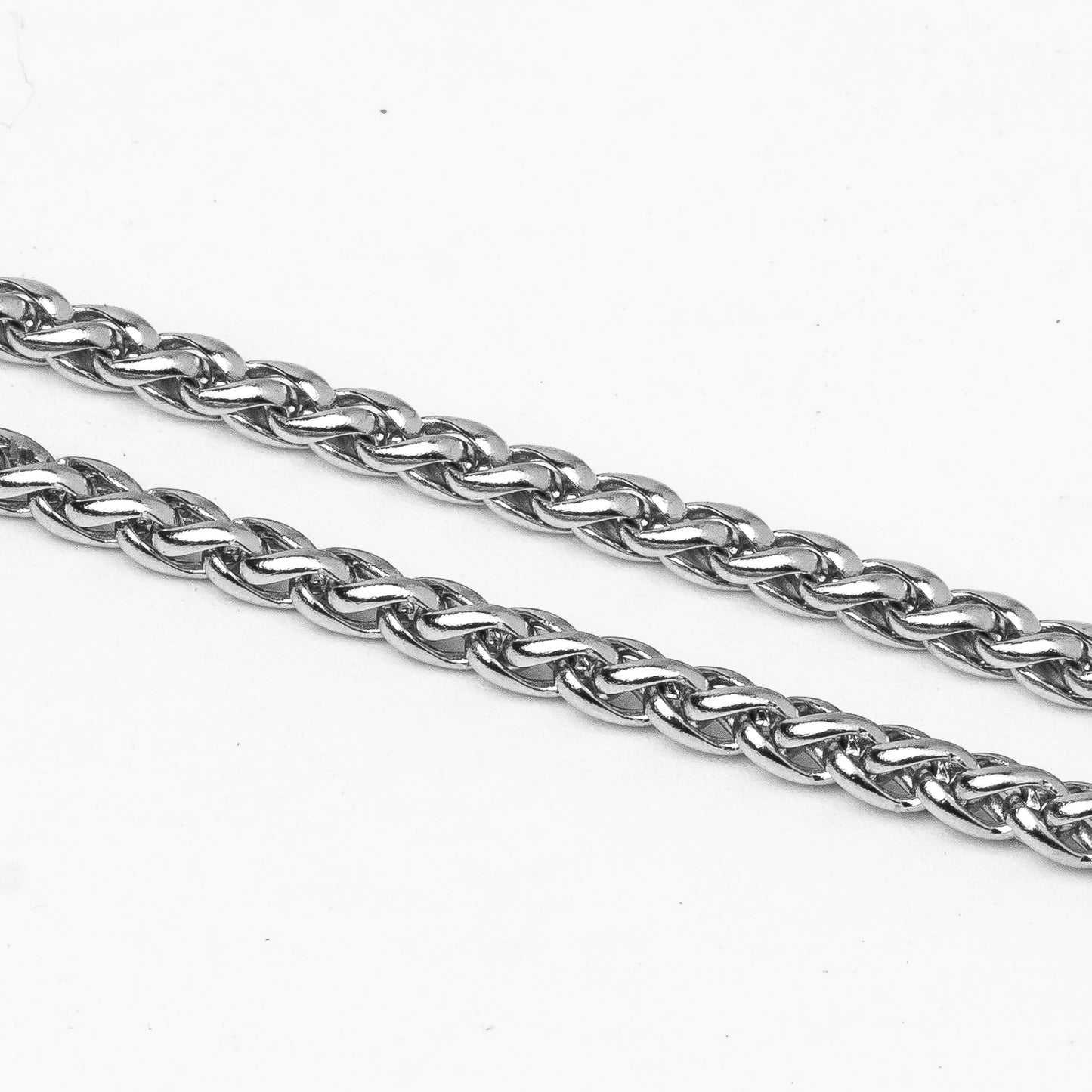 Wheat bracelet (Silver) 3mm