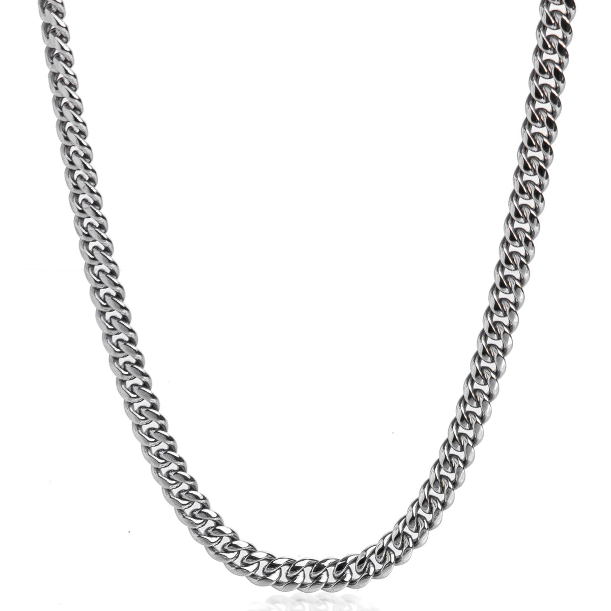 Cuban X Crucifix set(Silver)