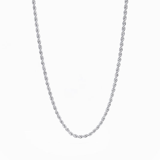 Rope chain (Silver) 3mm
