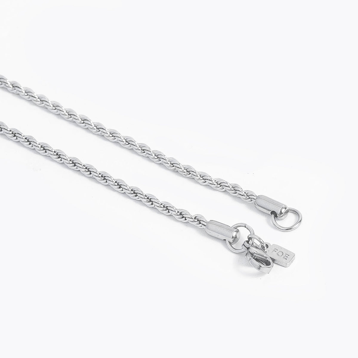 Rope bracelet (Silver) 3mm