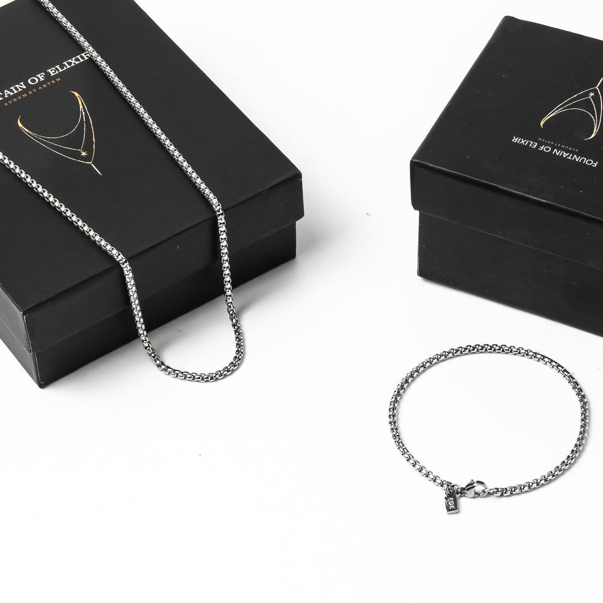 Box 3mm set(Silver)