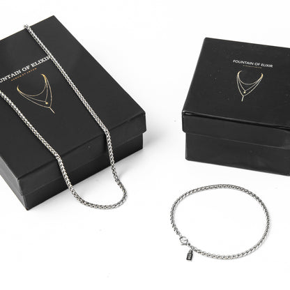 Wheat 3mm set(Silver)