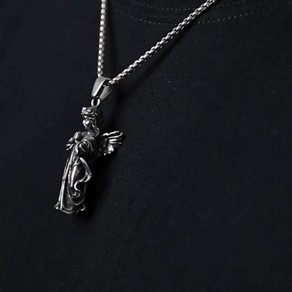 Angel pendant & chain.
