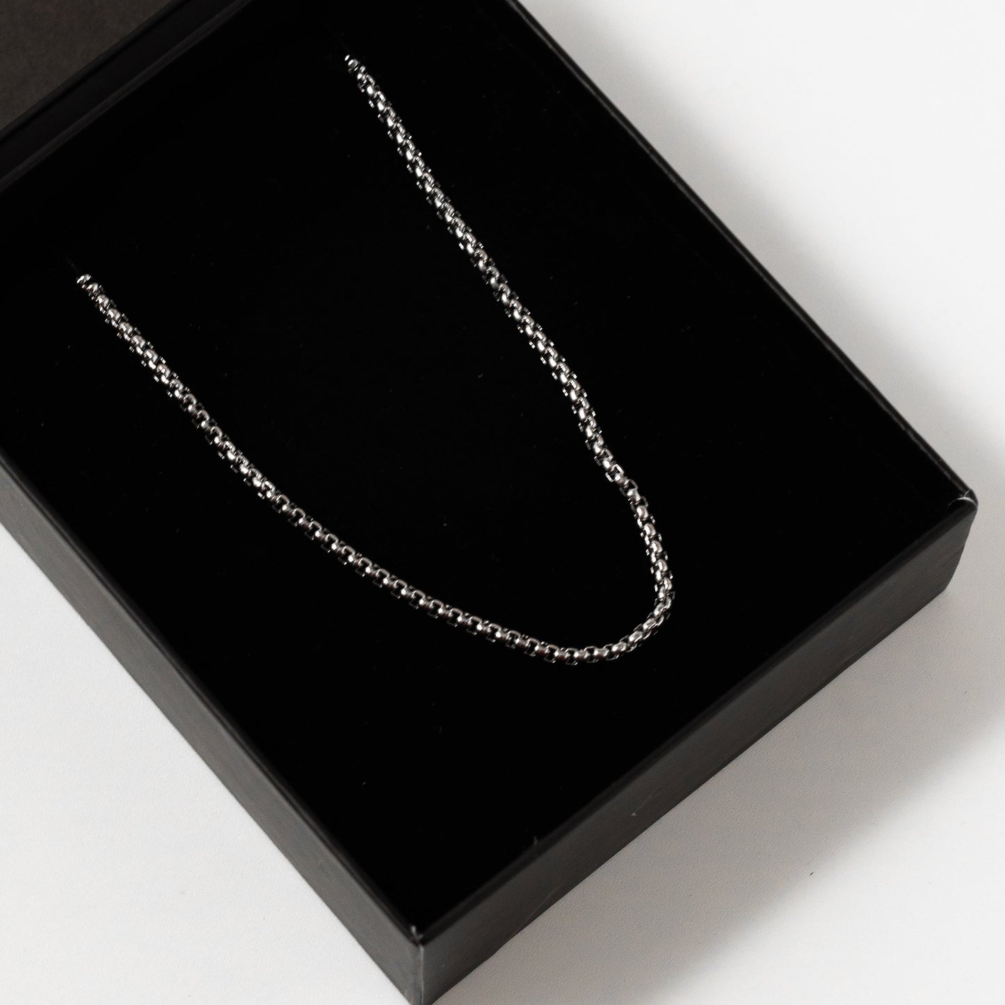 Box chain (Silver) 3mm