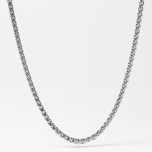 Wheat chain (Silver) 3mm