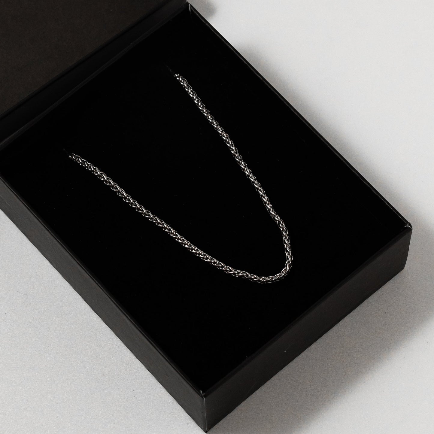 Wheat chain (Silver) 3mm